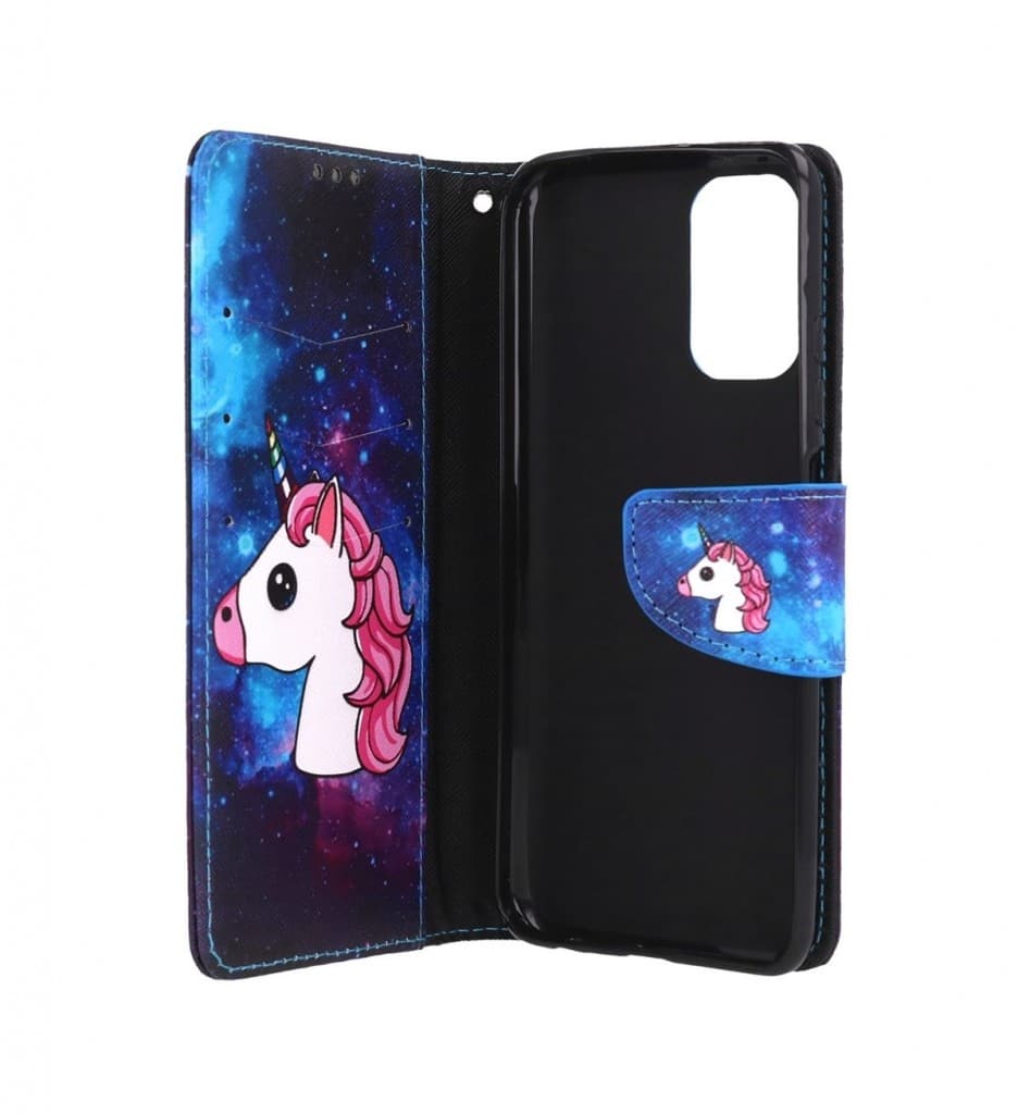Pouzdro TopQ Xiaomi Redmi Note 10S knížkové Space Unicorn 63230 - náhled 3