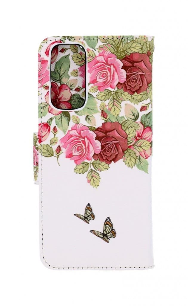 Pouzdro TopQ Xiaomi Redmi Note 11 knížkové Něžné květy 73629 - náhled 2