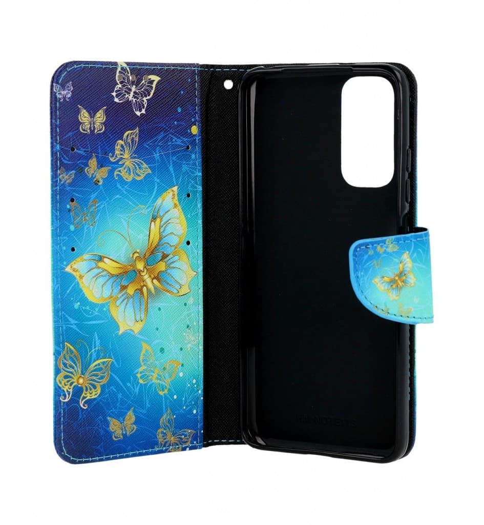 Pouzdro TopQ Xiaomi Redmi Note 11 knížkové Obloha s motýlky 73631 - náhled 3