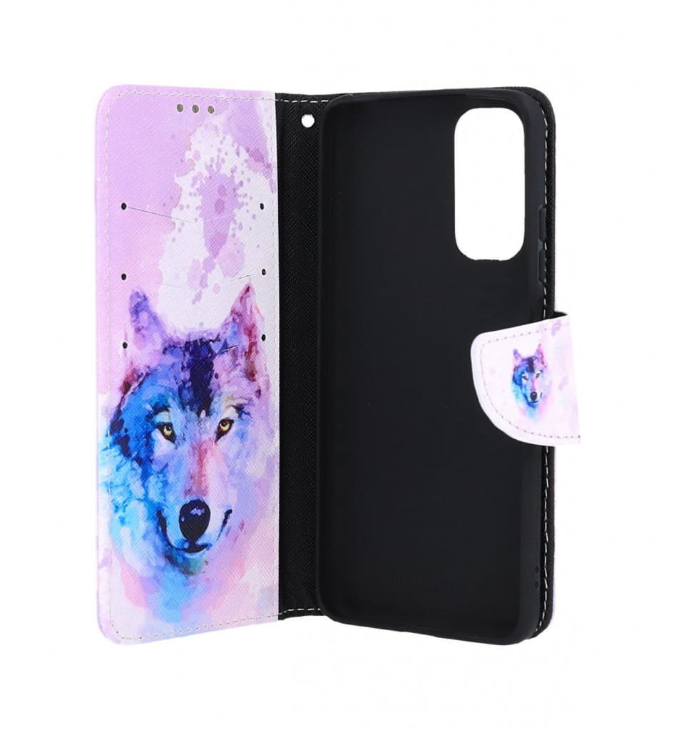 Pouzdro TopQ Xiaomi Redmi Note 11 knížkové Polární vlk 67780 - náhled 3