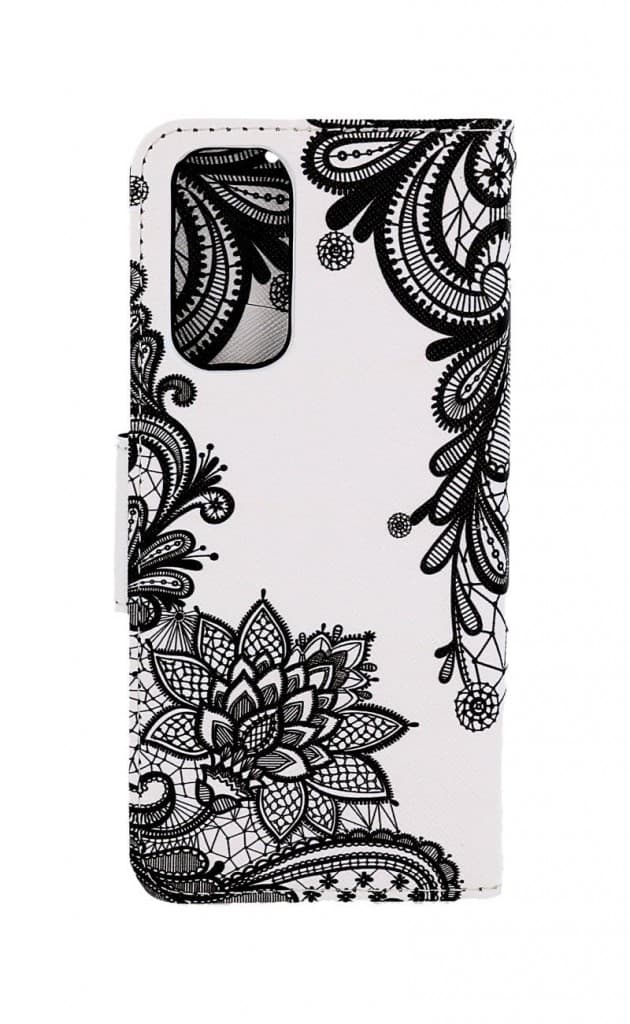 Pouzdro TopQ Xiaomi Redmi Note 11 knížkové Vzor krajky 73407 - náhled 2