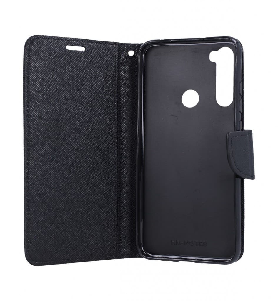 Pouzdro TopQ Xiaomi Redmi Note 8 knížkové černé 44396 - náhled 3
