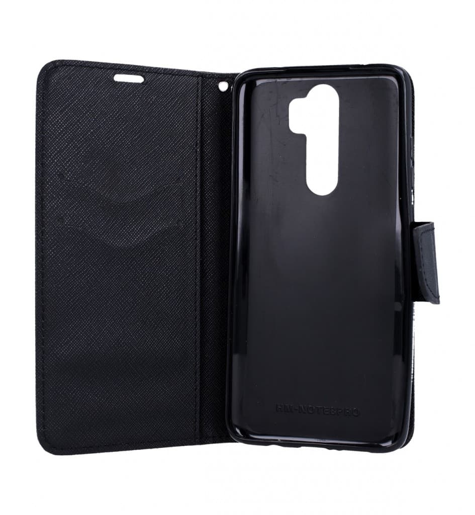 Pouzdro TopQ Xiaomi Redmi Note 8 Pro knížkové černé 44394 - náhled 3