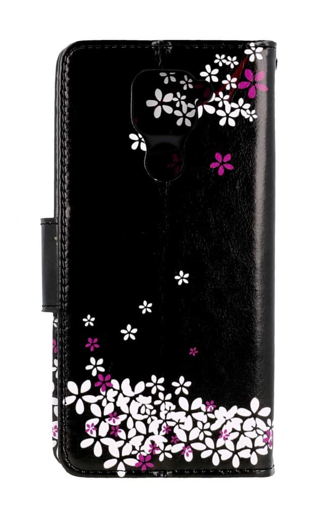 Kryt TopQ Xiaomi Redmi Note 9 knížkový Květy sakury 50604 - náhled 2
