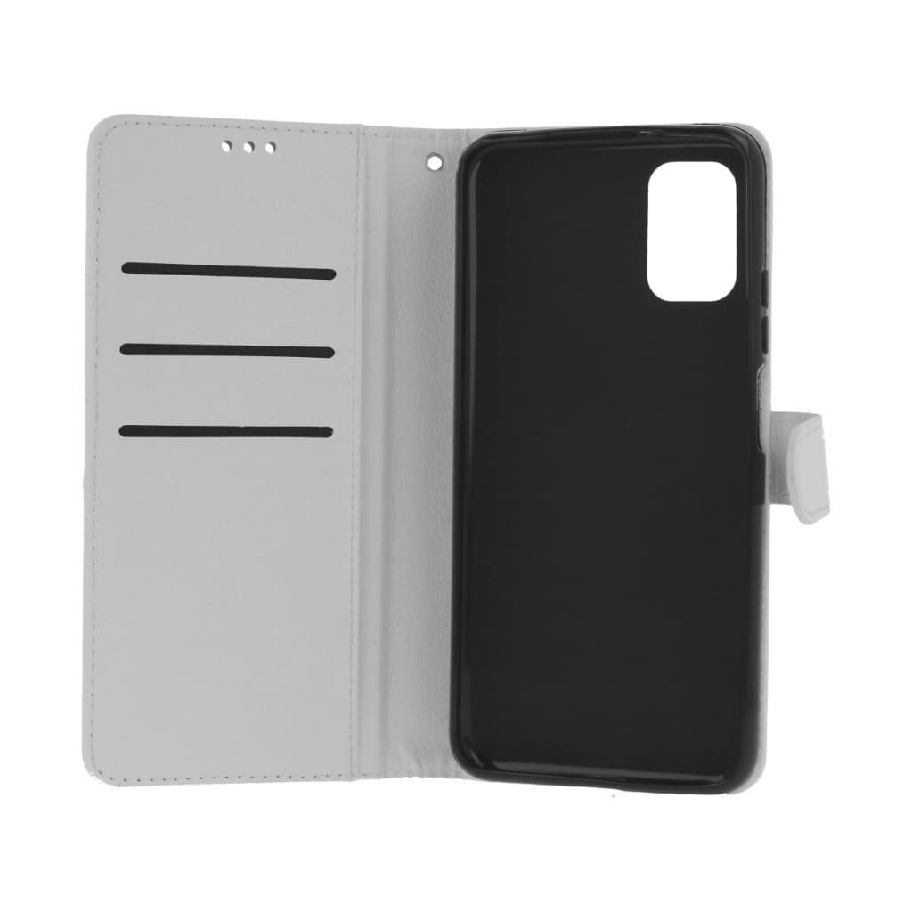 Pouzdro TopQ Xiaomi Poco M3 knížkové bílé s přezkou 61180 - náhled 3