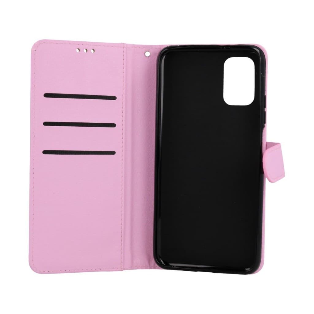 Pouzdro TopQ Xiaomi Poco M3 knížkové světle růžové s přezkou 61178 - náhled 3