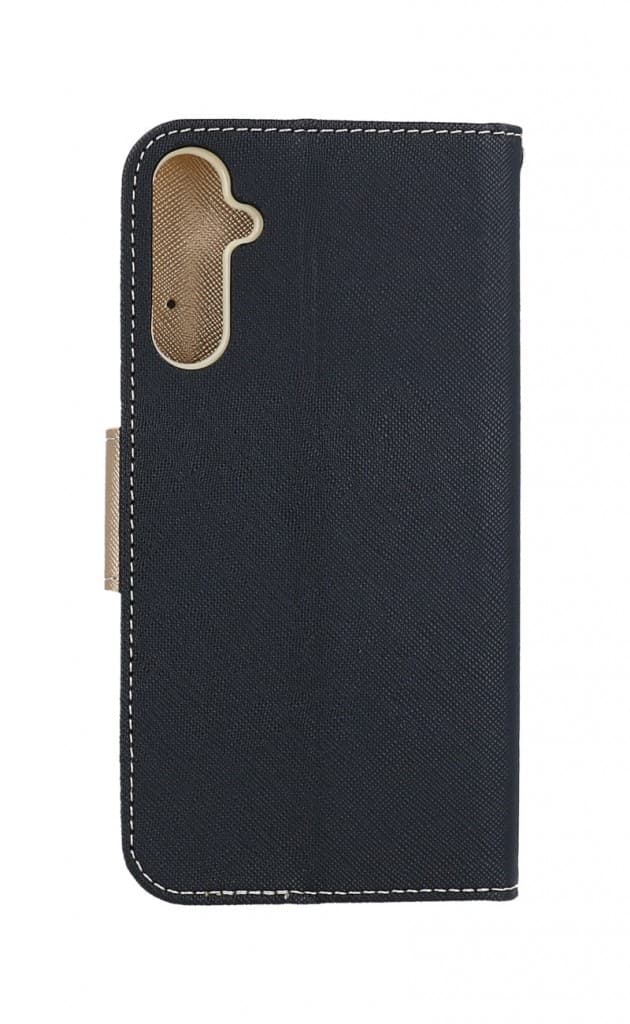 Pouzdro TopQ Samsung A15 knížkové černo-zlaté 122742 - náhled 2