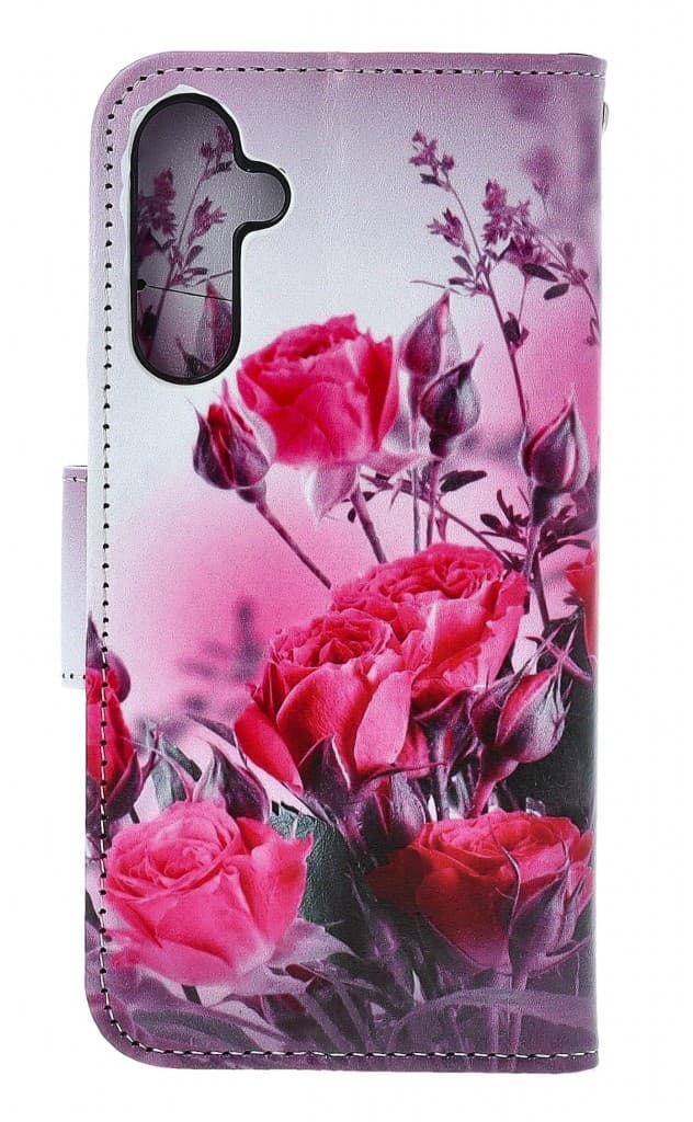 Pouzdro TopQ Samsung A16 Romantické růže 132416 - náhled 2