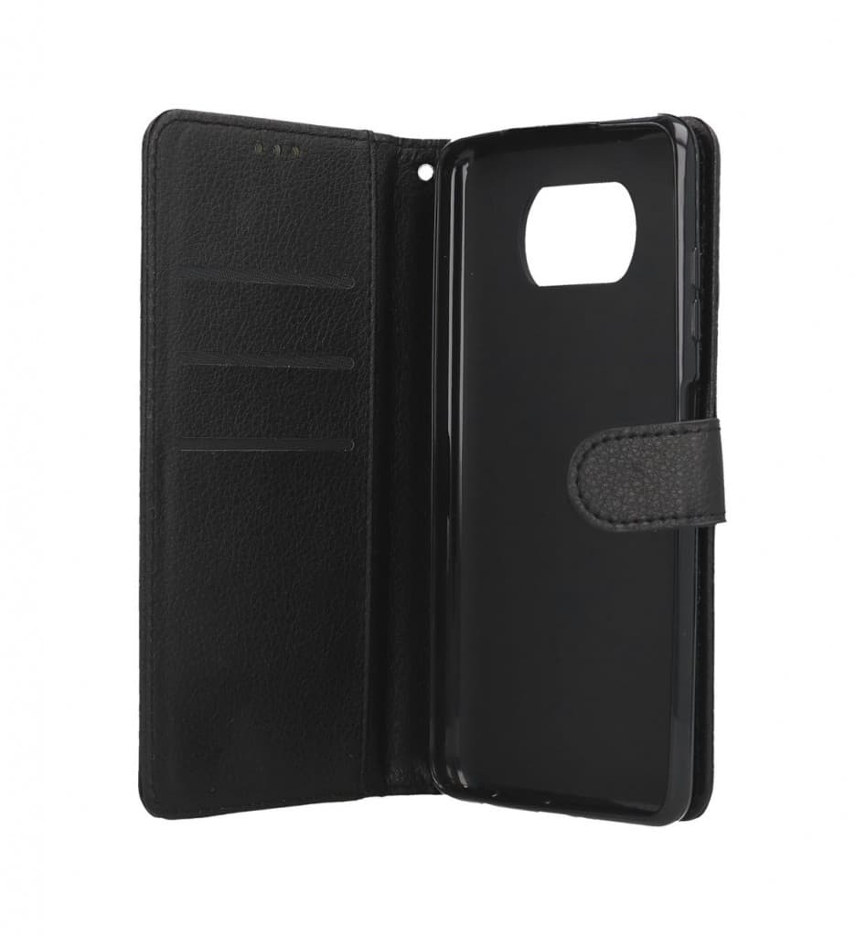 Pouzdro TopQ Xiaomi Poco X3 Pro knížkové černé s přezkou 63589 - náhled 3