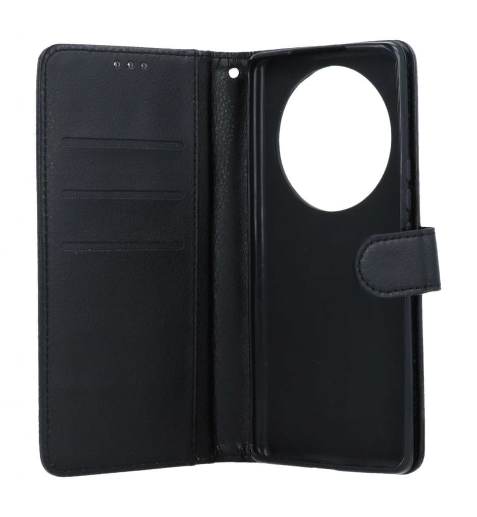 Pouzdro TopQ Xiaomi Redmi 14C knížkové černé s přezkou 132377 - náhled 3