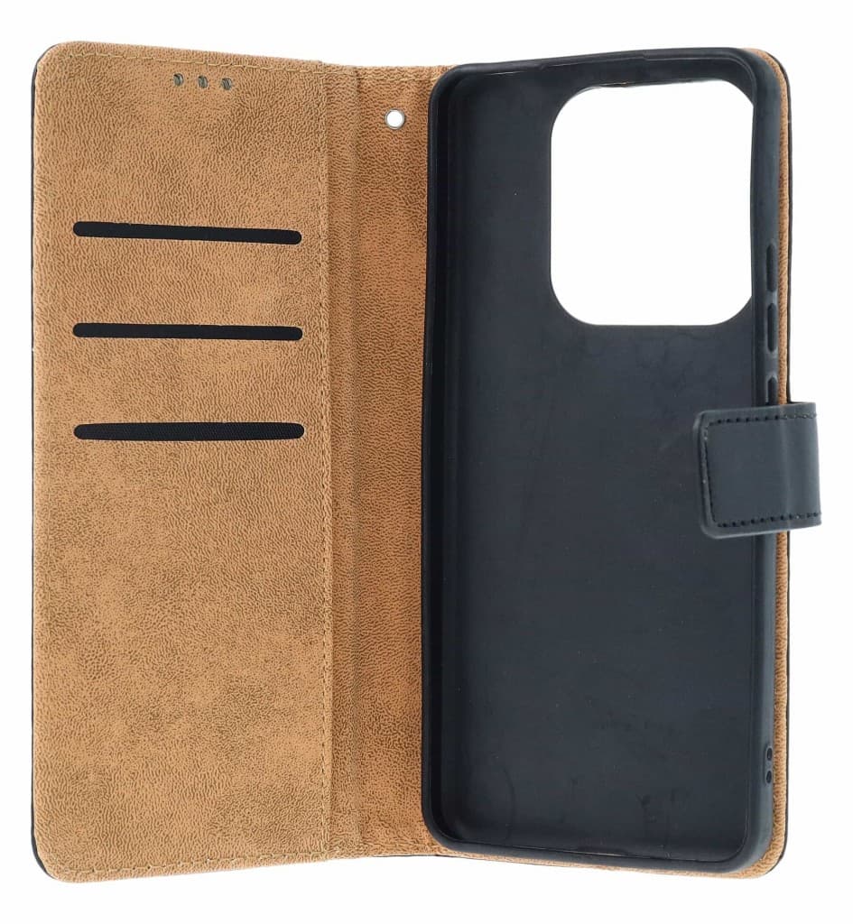 Pouzdro TopQ Xiaomi Redmi Note 14S knížkové černé s přezkou 2 140195 - náhled 3
