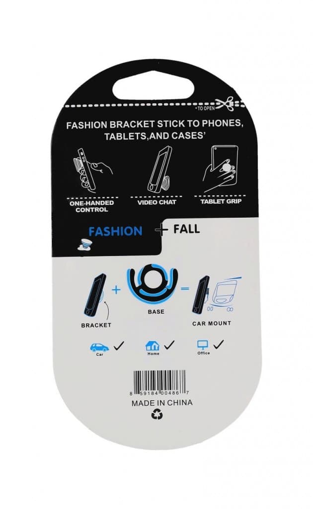 Držák na mobil TopQ PopSocket Gray Joker 39143 - náhled 3