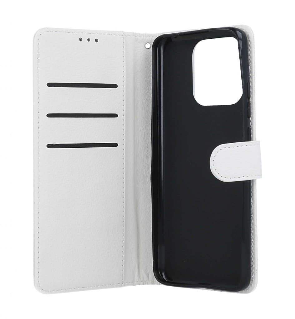 Pouzdro TopQ Xiaomi Redmi 12C knížkové bílé s přezkou 95397 - náhled 3