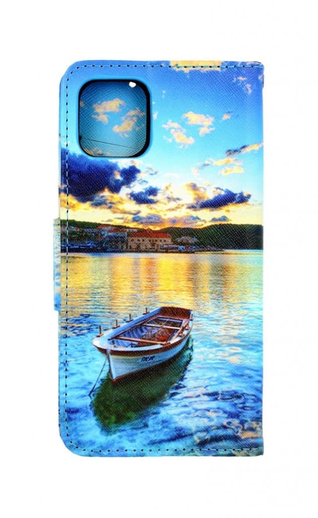 Pouzdro TopQ iPhone 11 knížkové Loďka 63735 - náhled 2