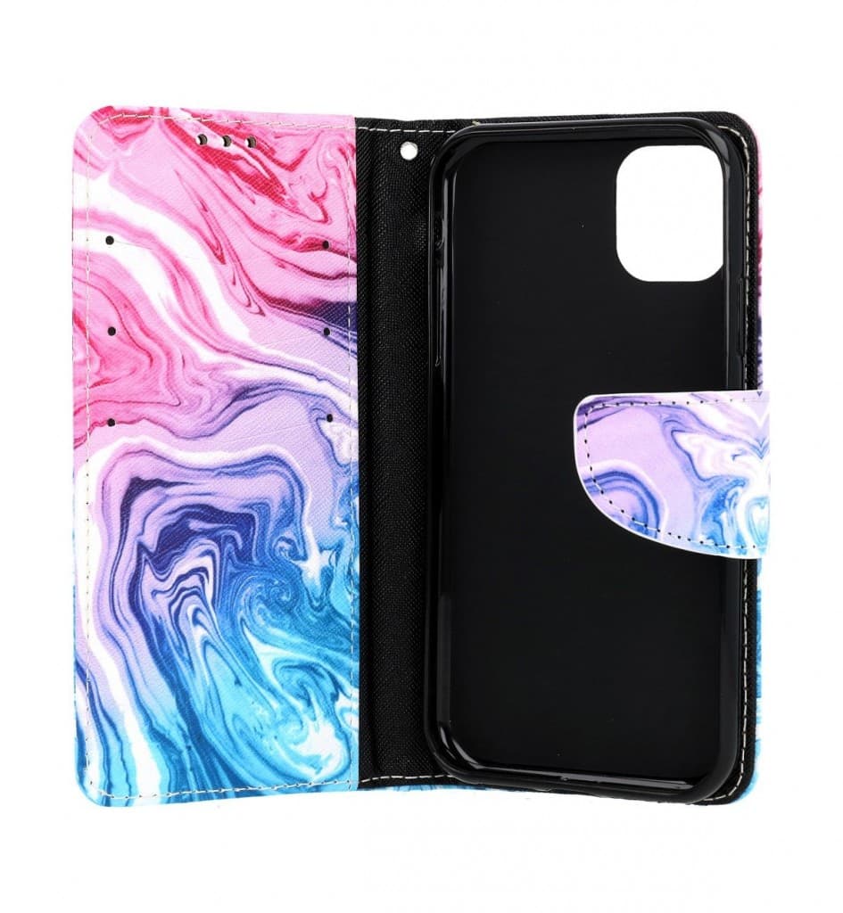 Pouzdro TopQ iPhone 11 knížkové Malba 63752 - náhled 3