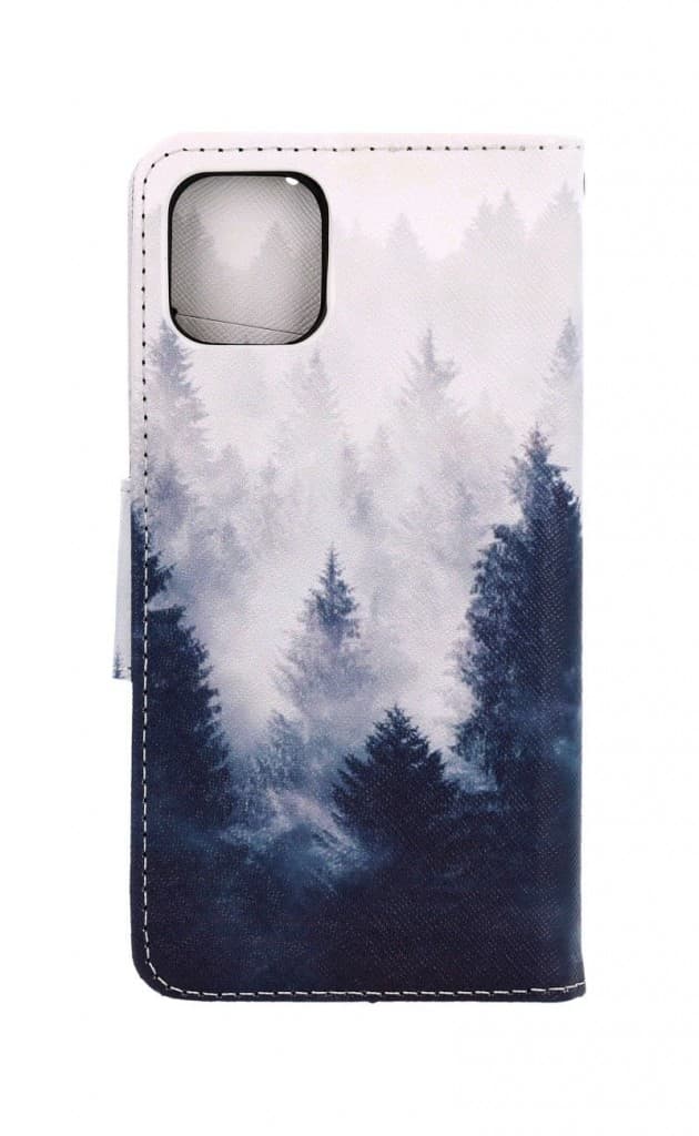 Pouzdro TopQ iPhone 11 knížkové Mlha 63751 - náhled 2