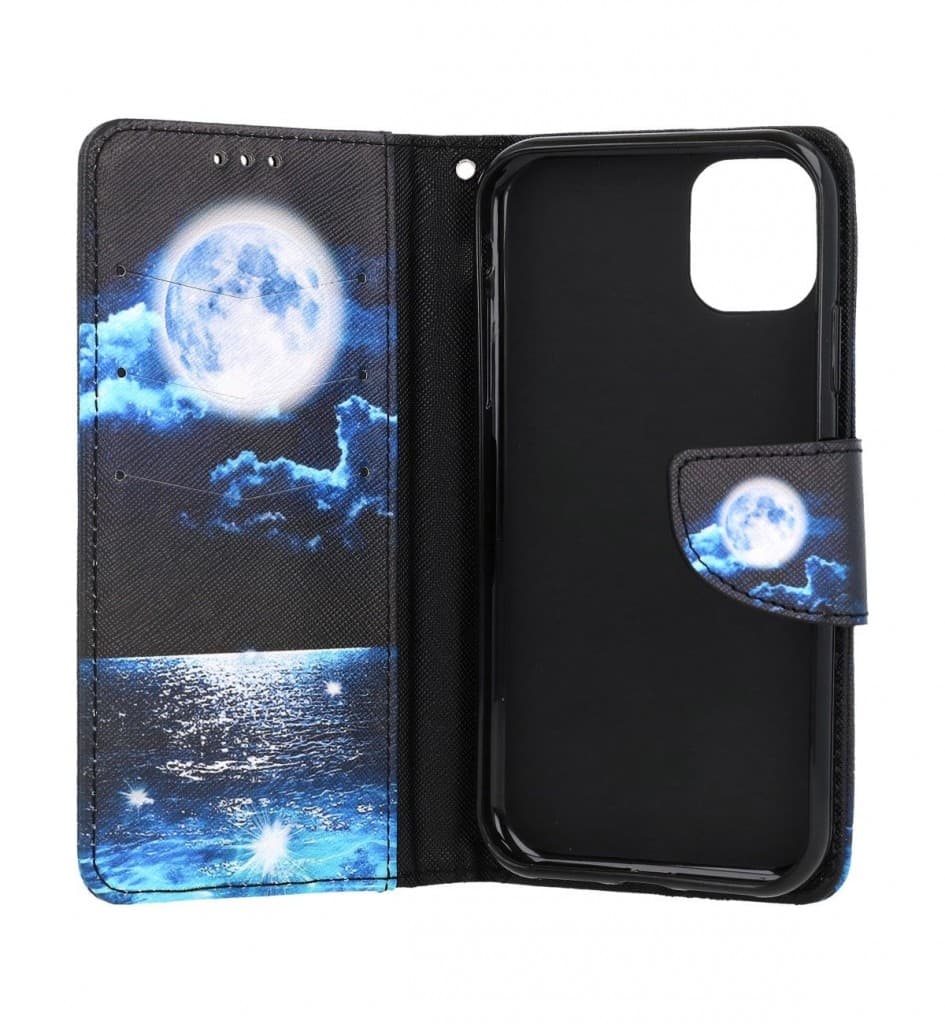 Pouzdro TopQ iPhone 11 knížkové Úplněk 63755 - náhled 3