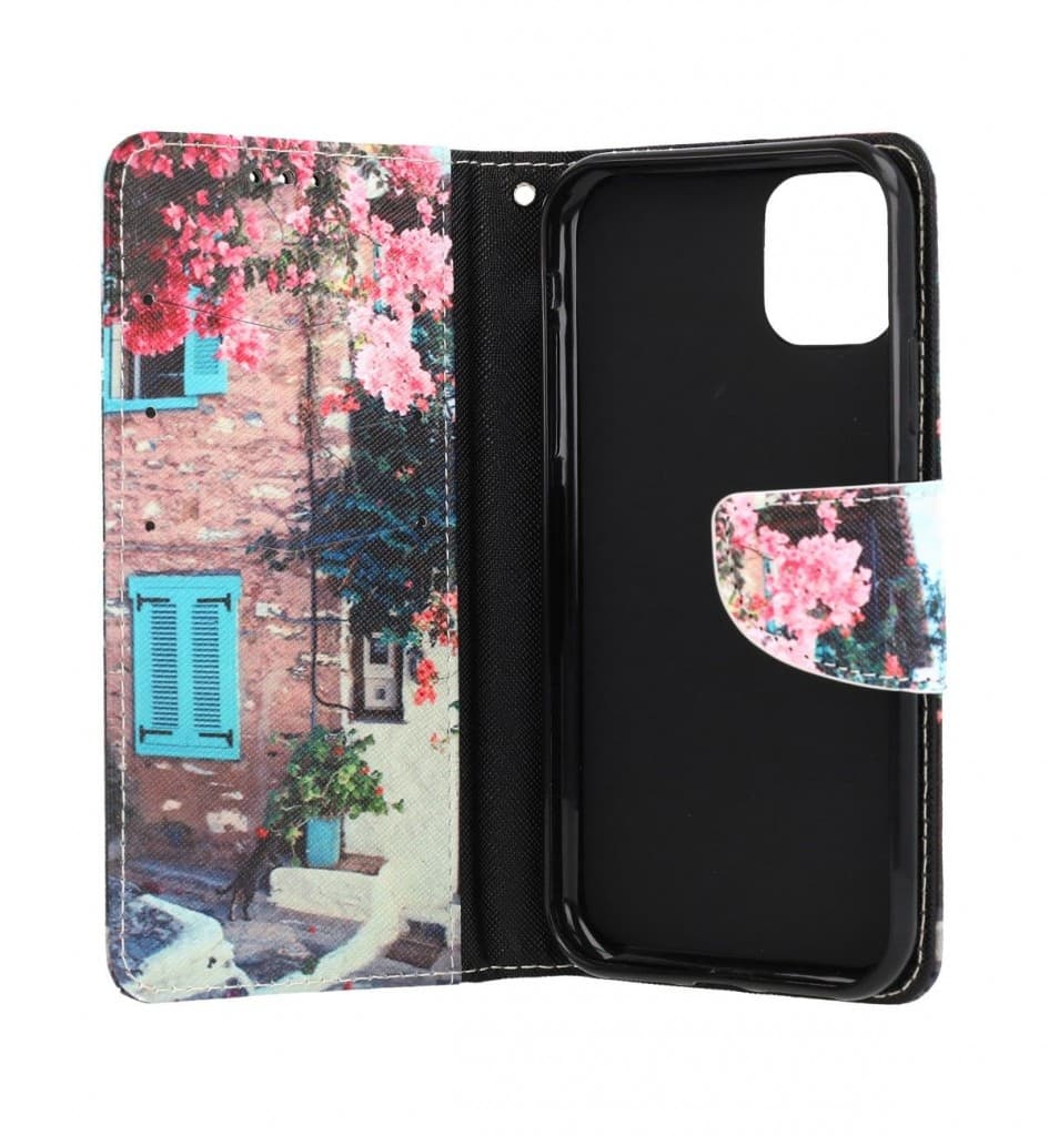 Pouzdro TopQ iPhone 11 knížkové Vesnička 63728 - náhled 3