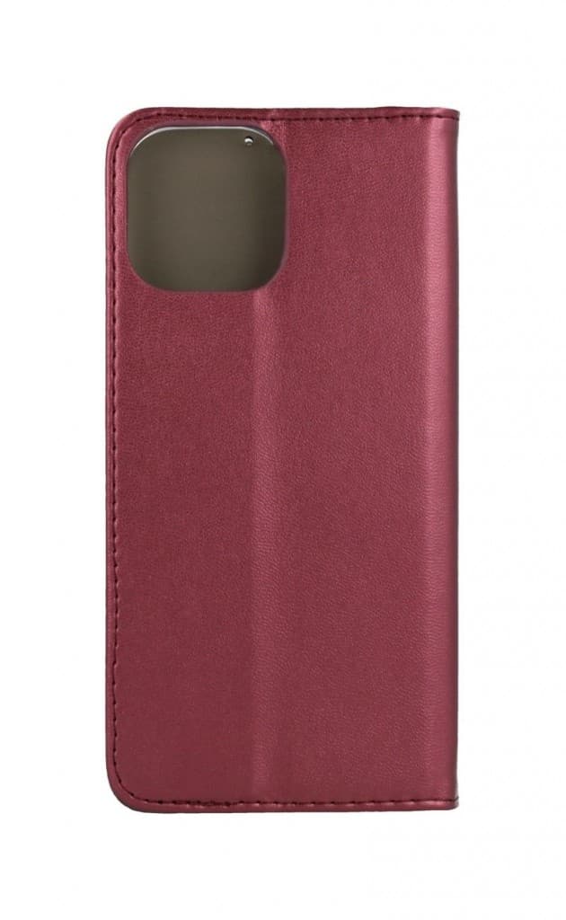 Pouzdro TopQ iPhone 13 Pro Max Smart Magnetic knížkové vínové 64548 - náhled 2