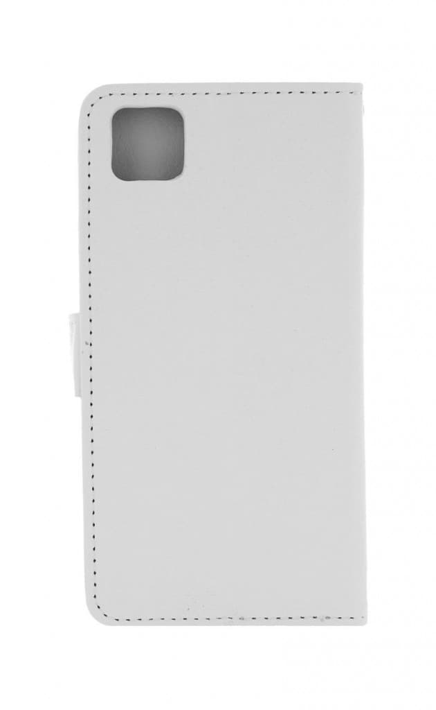 Kryt TopQ Huawei Y5p knížkový bílý s přezkou 50668 - náhled 2