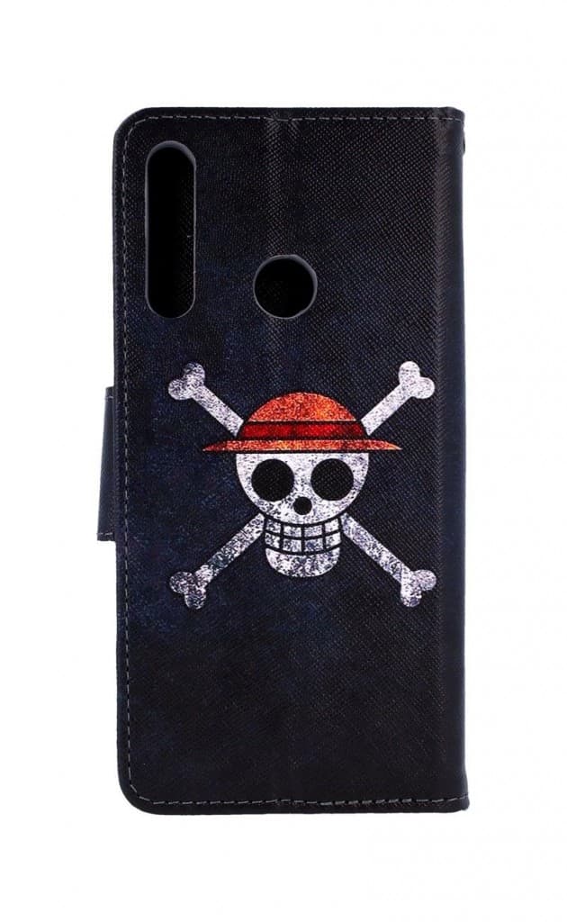 Kryt TopQ Huawei Y6p knížkový Warning 50580 - náhled 2