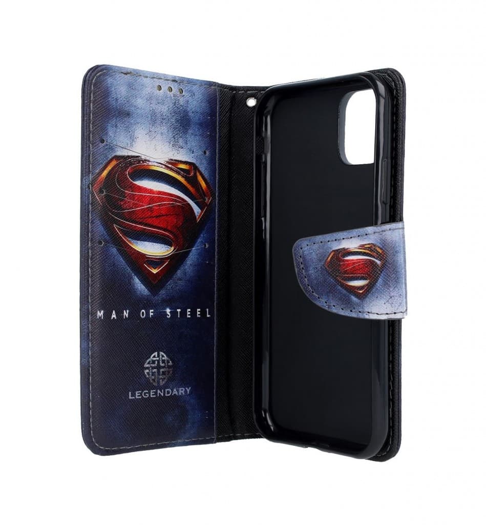 Pouzdro TopQ iPhone 11 knížkové Superman 2 49775 - náhled 3