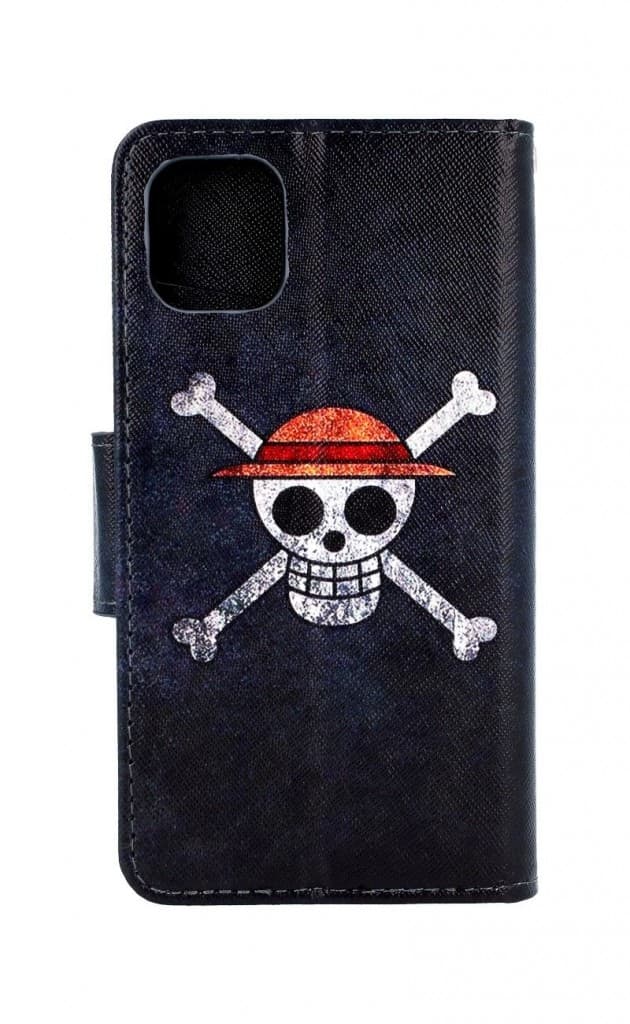 Pouzdro TopQ iPhone 11 knížkové Warning 49781 - náhled 2