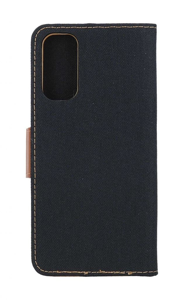 Pouzdro Canvas Samsung A14 knížkové černé 108424 - náhled 2