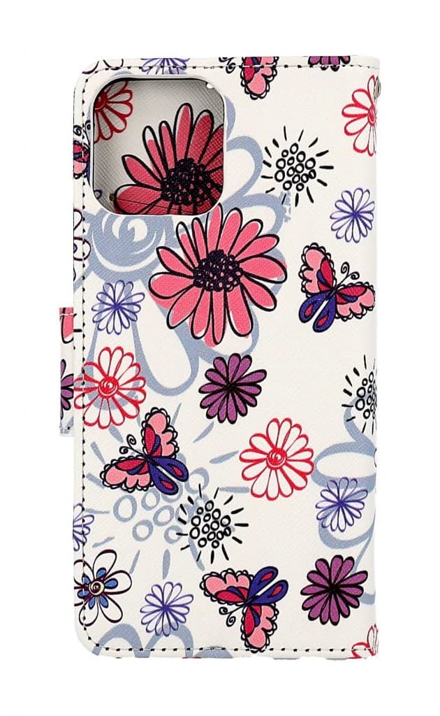 Pouzdro TopQ Honor X8 knížkové Flowers 93921 - náhled 2
