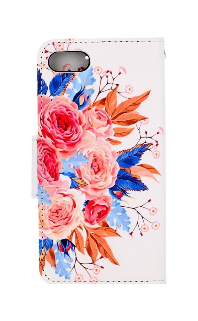 Pouzdro TopQ iPhone SE 2022 knížkové Kytice 74729 - náhled 2