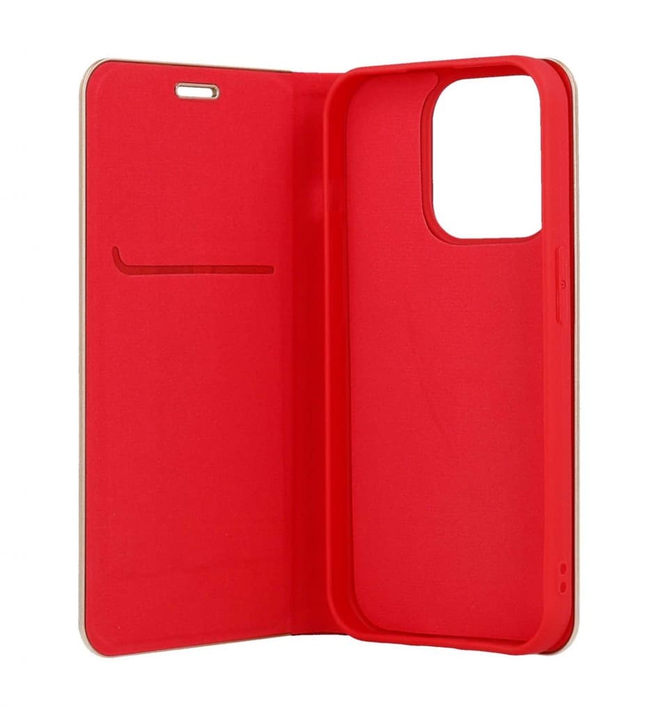 Pouzdro TopQ iPhone 15 Pro knížkové Luna Book červené 105081 - náhled 3