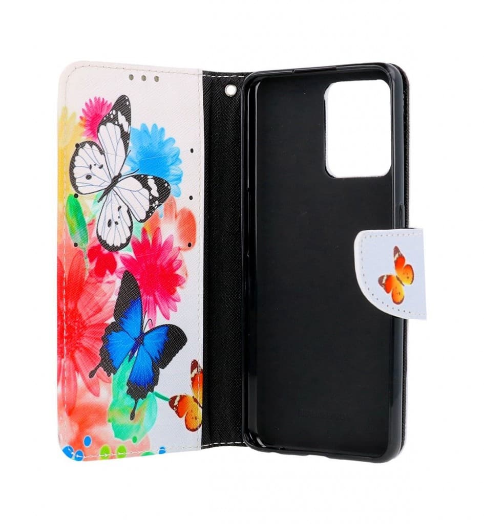 Pouzdro TopQ Realme 9 knížkové Barevné s motýlky 75701 - náhled 3