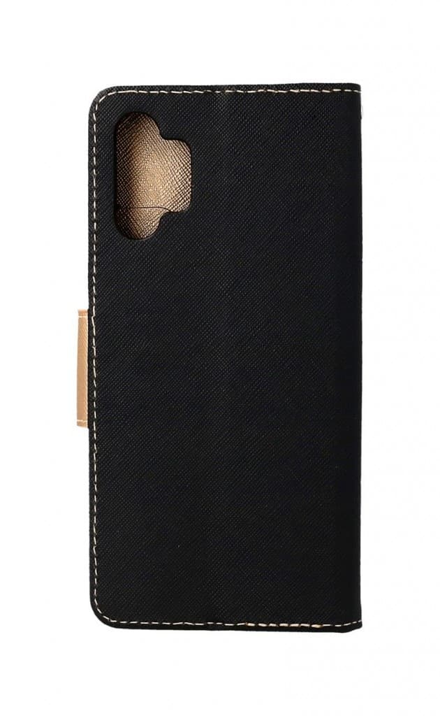 Pouzdro TopQ Samsung A13 knížkové černo-zlaté 72186 - náhled 2