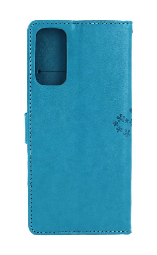 Pouzdro TopQ Samsung A14 5G knížkové Tyrkysový strom sovičky 93540 - náhled 2