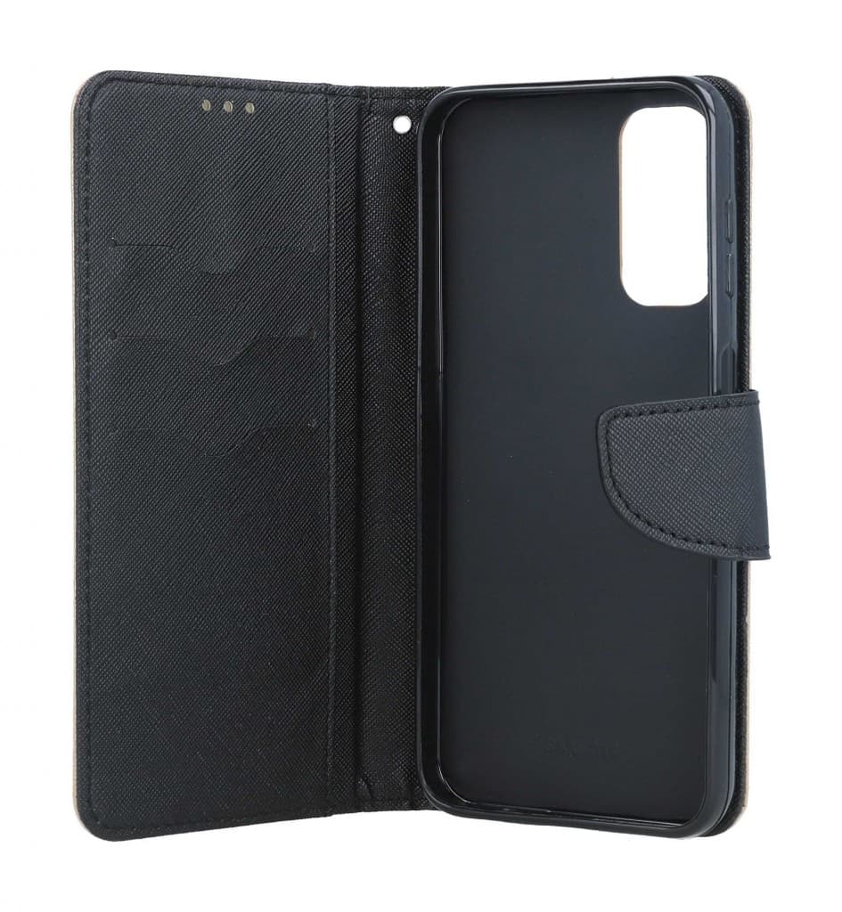 Pouzdro TopQ Samsung A14 knížkové zlaté 111650 - náhled 3