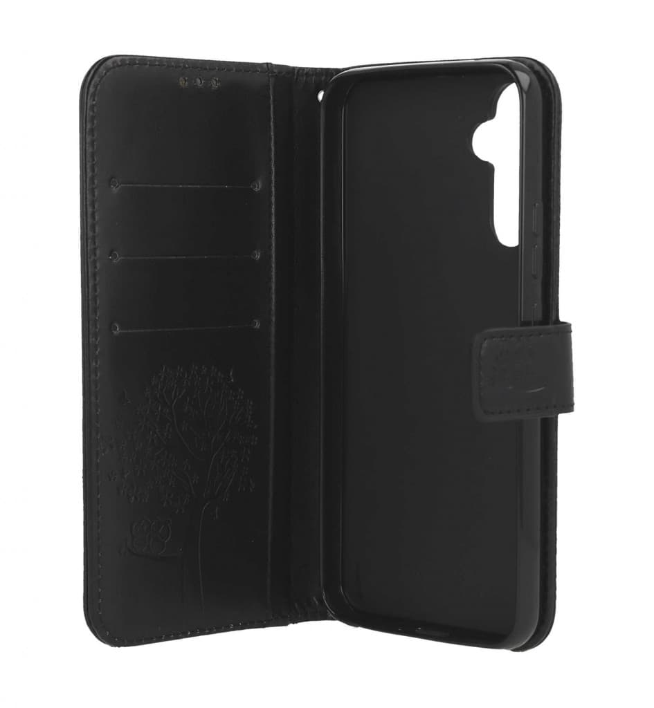 Pouzdro TopQ Samsung A34 knížkové Černý strom sovičky 93560 - náhled 3