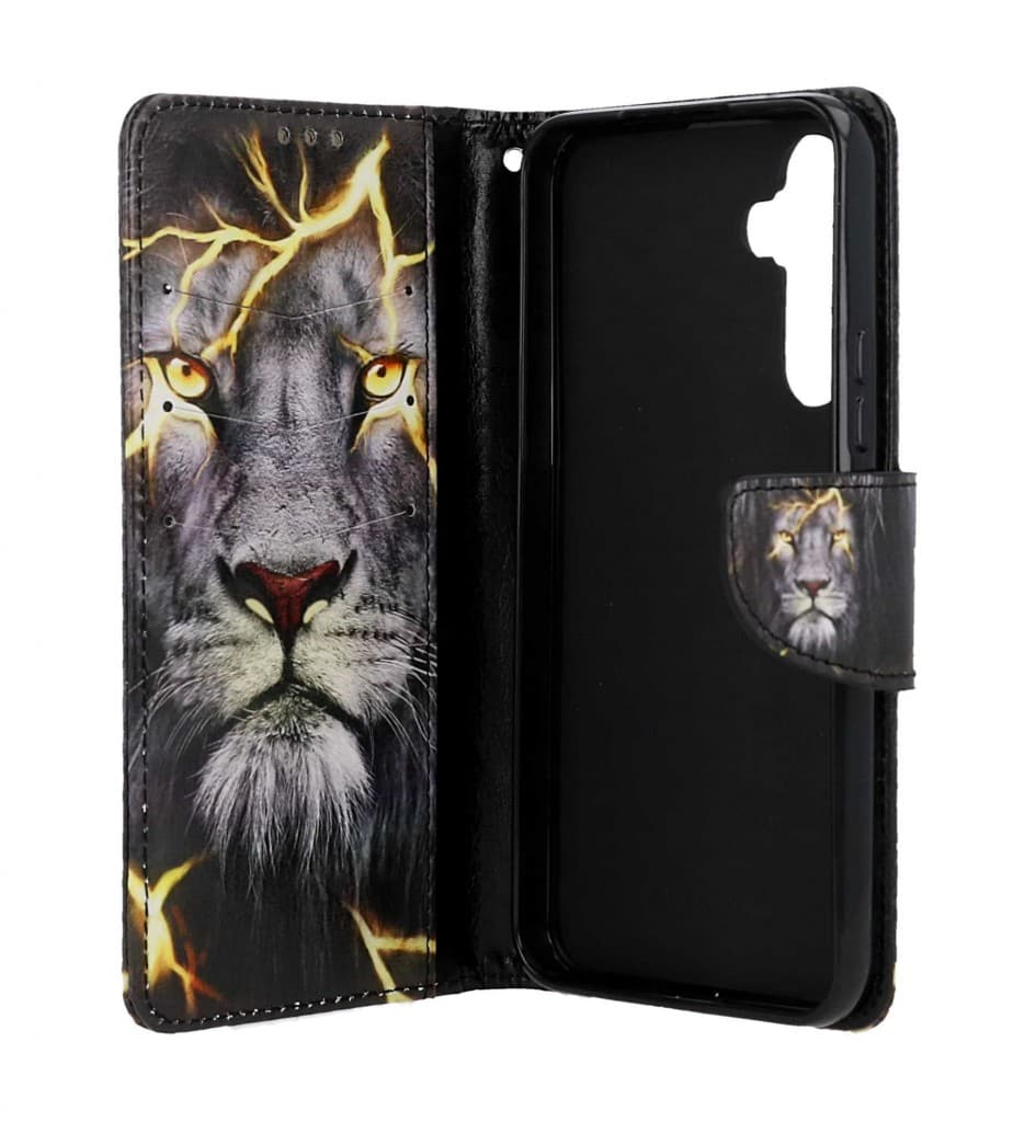 Pouzdro TopQ Samsung A34 knížkové Magický lev 112623 - náhled 3