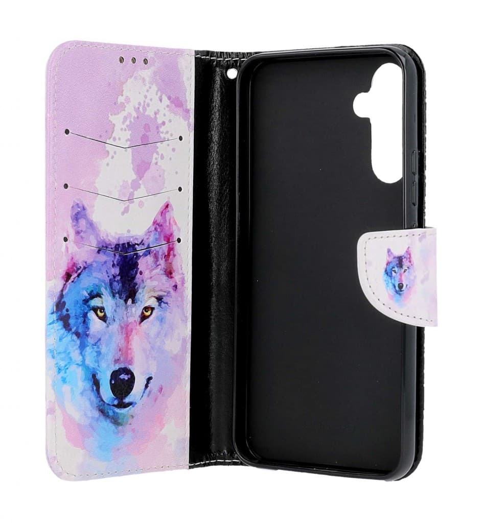 Pouzdro TopQ Samsung A54 5G knížkové Polární vlk 94261 - náhled 3