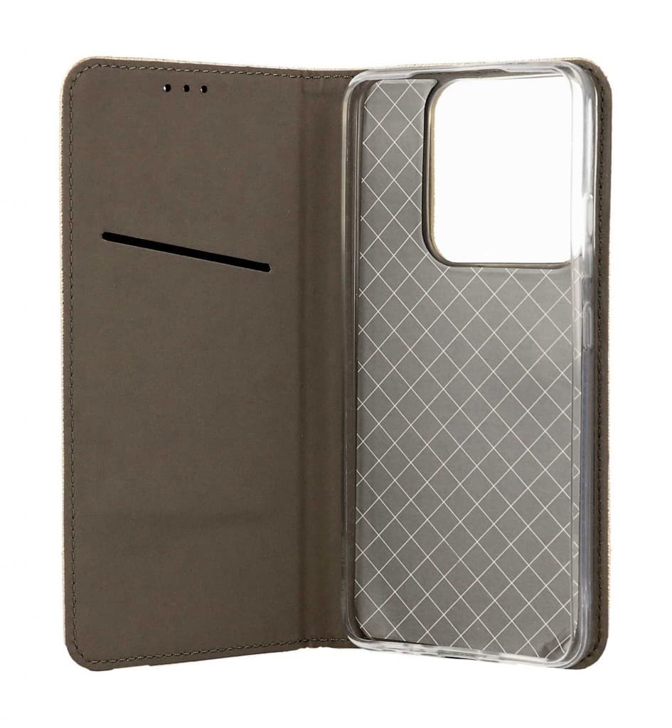 Pouzdro TopQ Infinix Smart 7 HD Smart Magnet knížkové zlaté 119646 - náhled 3