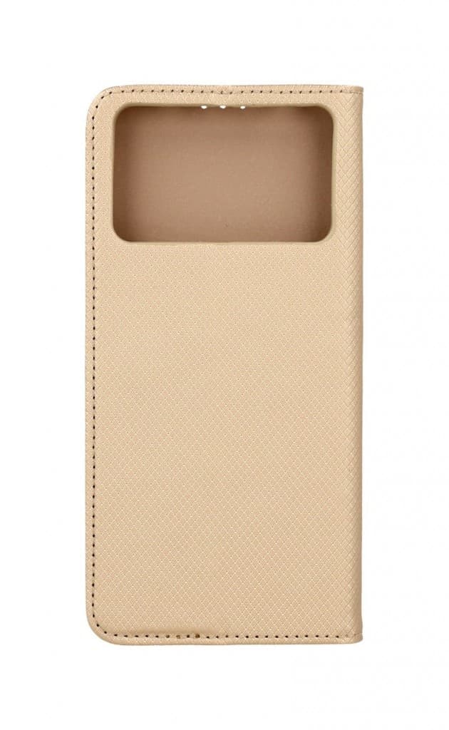 Pouzdro TopQ Xiaomi Poco X4 Pro 5G Smart Magnet knížkové zlaté 75244 - náhled 2