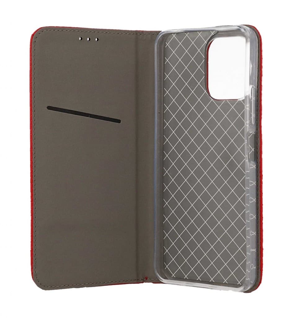 Pouzdro TopQ Xiaomi Redmi 12 Smart Magnet knížkové červené 115622 - náhled 3