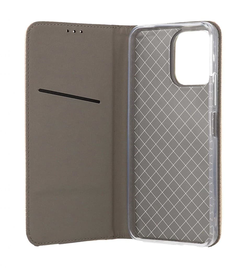 Pouzdro TopQ Xiaomi Redmi 12 Smart Magnet knížkové zlaté 115623 - náhled 3