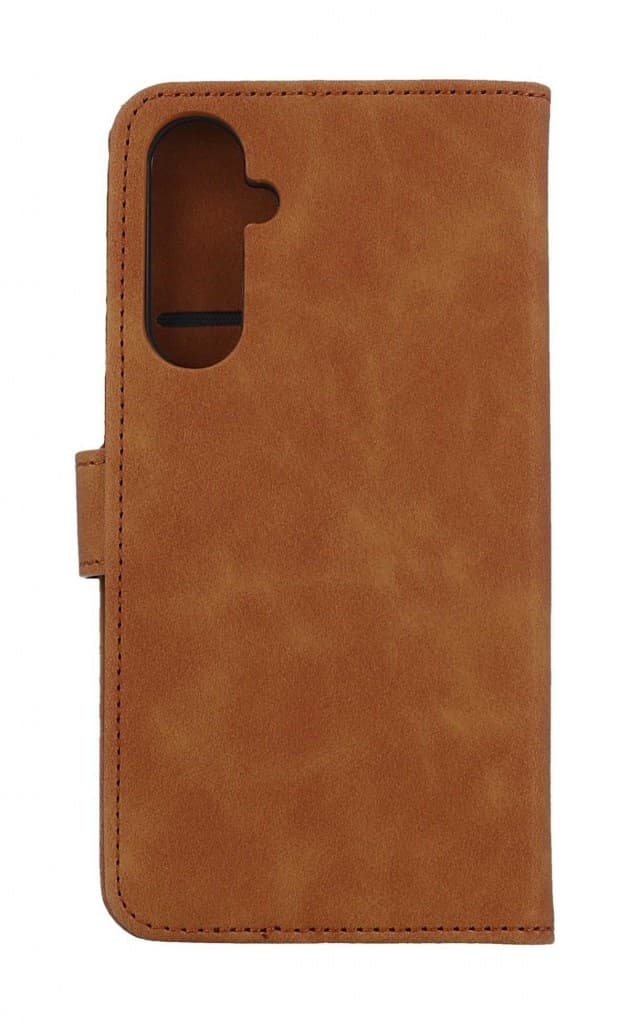Pouzdro TopQ Tender Samsung A55 knížkové hnědé 125618 - náhled 2