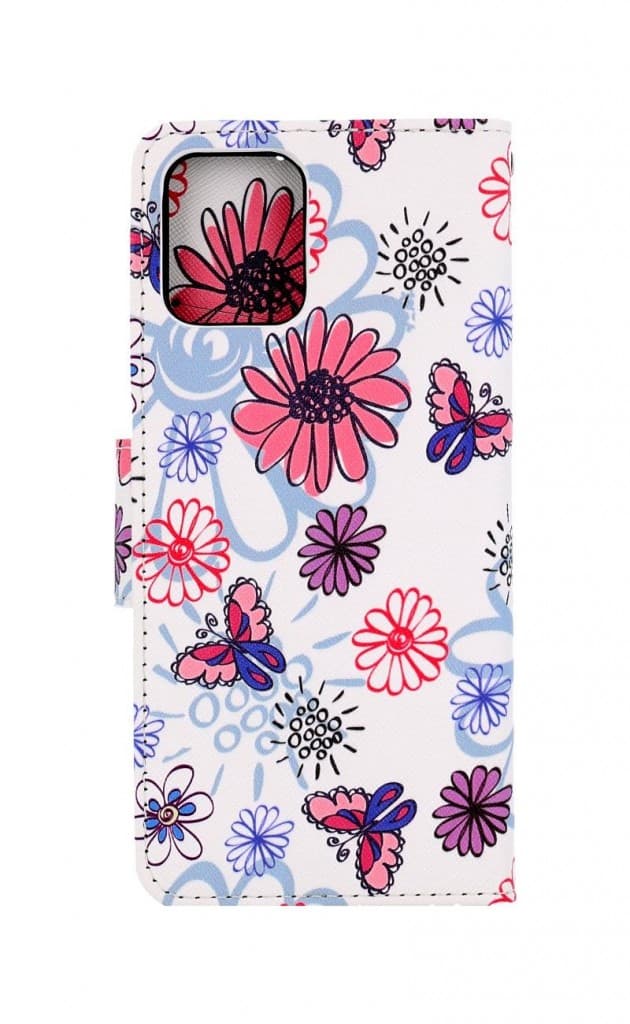 Pouzdro TopQ Vivo Y01 knížkové Flowers 74724 - náhled 2