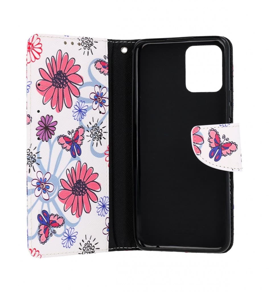 Pouzdro TopQ Vivo Y01 knížkové Flowers 74724 - náhled 3