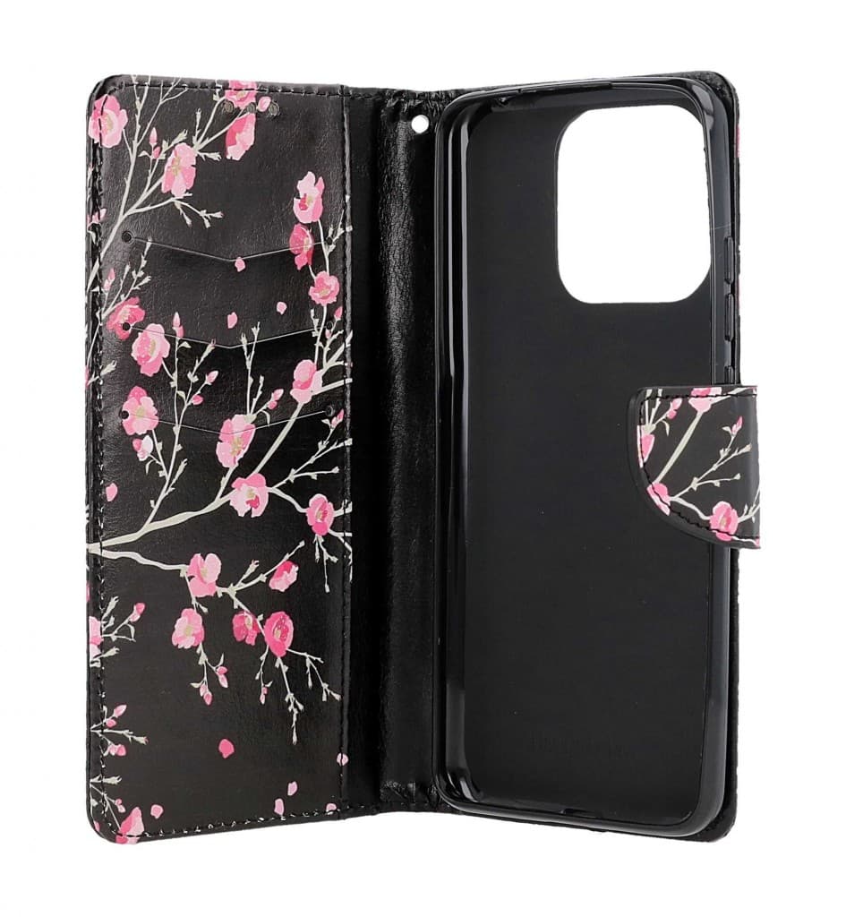 Pouzdro TopQ Xiaomi Redmi 12C knížkové Noční květy 112662 - náhled 3