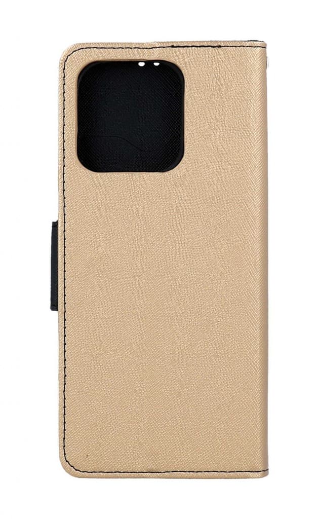 Pouzdro TopQ Xiaomi Redmi 12C knížkové zlaté 95448 - náhled 2
