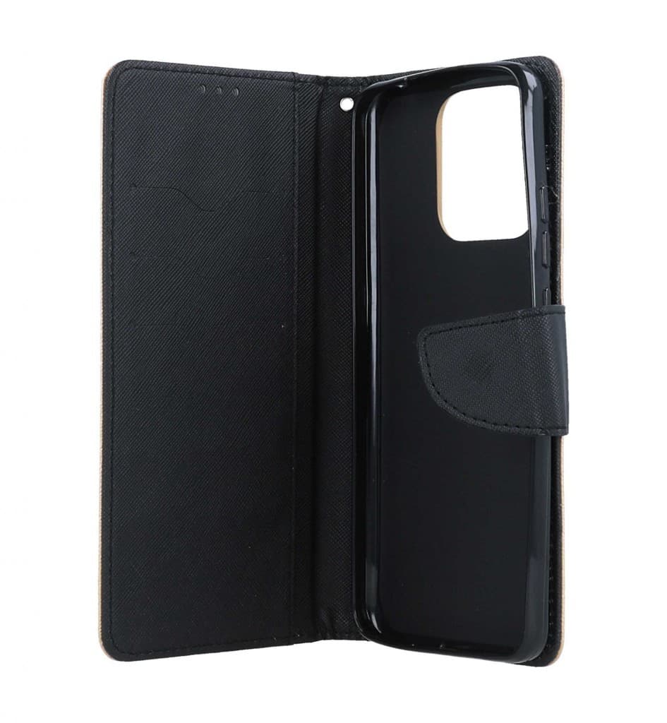 Pouzdro TopQ Xiaomi Redmi 12C knížkové zlaté 95448 - náhled 3