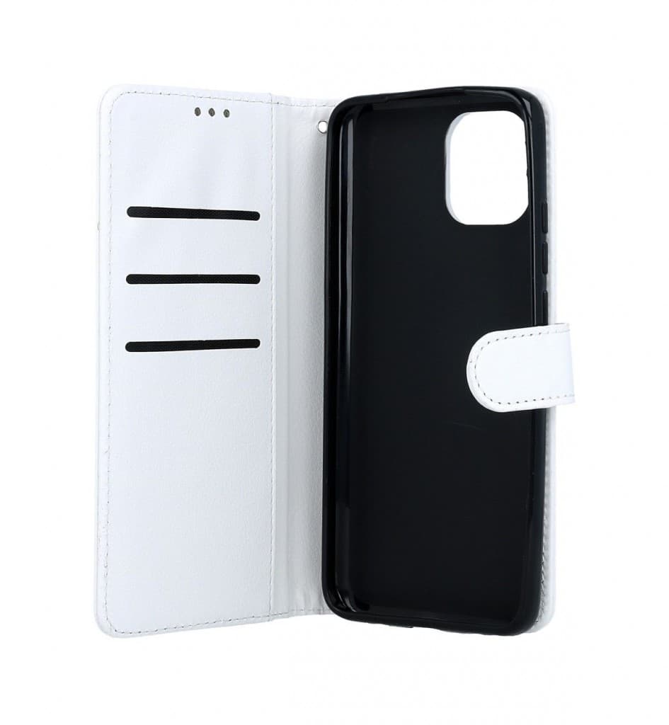 Pouzdro TopQ Xiaomi Redmi A1 knížkové bílé s přezkou 86063 - náhled 3