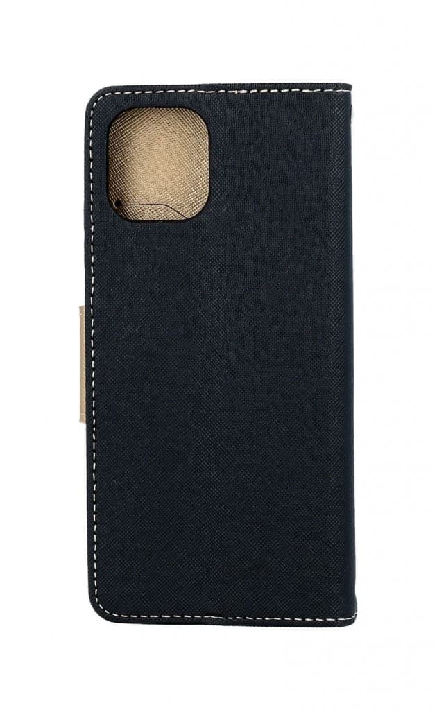Pouzdro TopQ Xiaomi Redmi A1 knížkové černo-zlaté 86078 - náhled 2